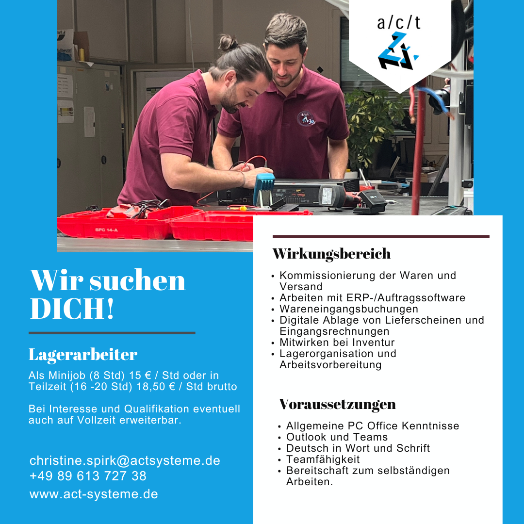 Jobs bei act